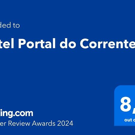 Hotel Portal Do Corrente Santa Maria da Vitória Exteriér fotografie